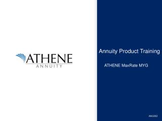 Annuity Product Training