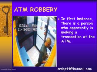 ATM ROBBERY