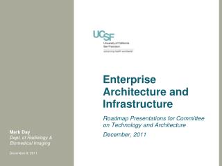 Enterprise Architecture and Infrastructure