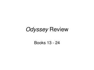 Odyssey Review