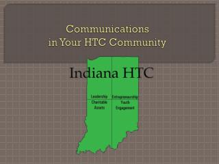 Communications in Your HTC Community
