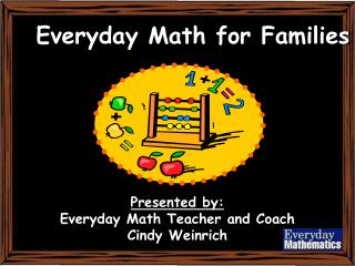 Everyday Math for Families