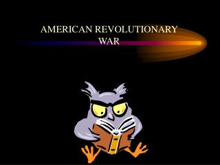 AMERICAN REVOLUTIONARY WAR