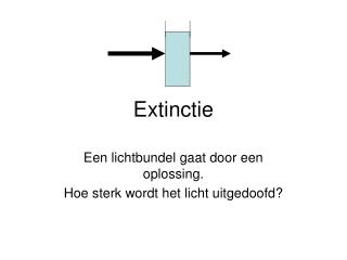 Extinctie