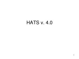 HATS v. 4.0