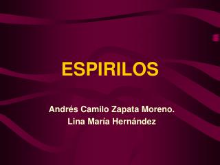 ESPIRILOS
