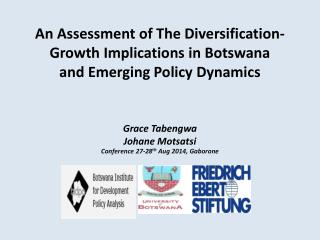 Conference 27-28 th Aug 2014, Gaborone