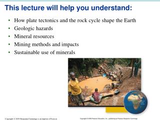 This lecture will help you understand: