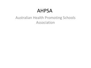 AHPSA