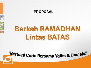 Berkah RAMADHAN Lintas BATAS