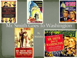 Mr. Smith Goes To Washington