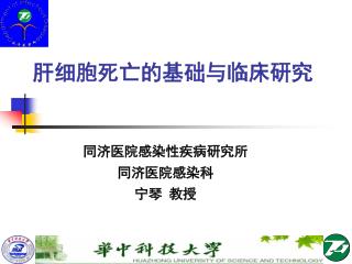 肝细胞死亡的基础与临床研究