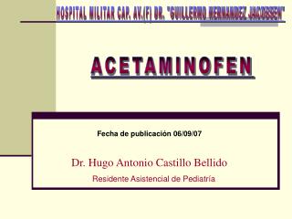 Residente Asistencial de Pediatría