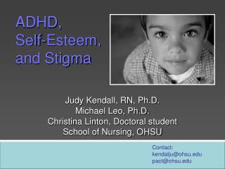 ADHD, Self-Esteem, and Stigma