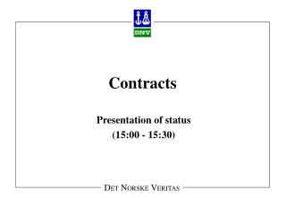 Contracts