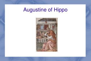 Augustine of Hippo