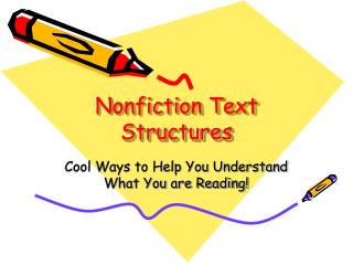 Nonfiction Text Structures