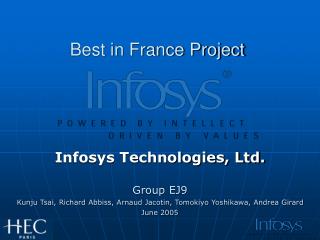 Best in France Project