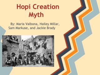 Hopi Creation Myth