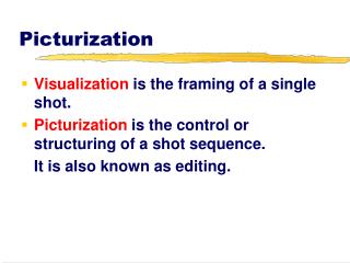 Picturization