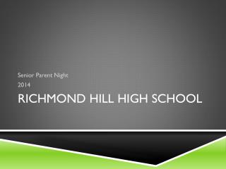 Richmond Hill High School