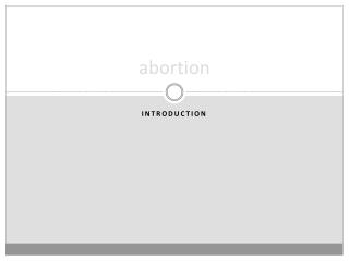 abortion