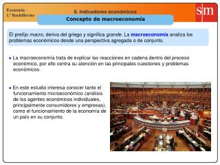Concepto de macroeconomía
