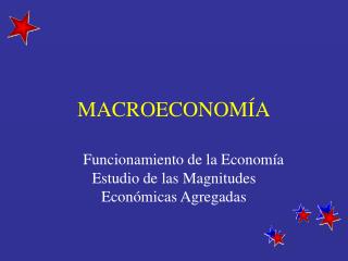 MACROECONOMÍA