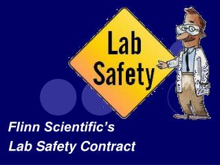 Flinn Scientific’s Lab Safety Contract