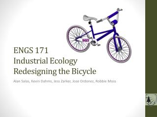 ENGS 171 Industrial Ecology Redesigning the Bicycle