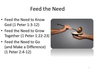 Feed the Need