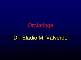 Orofaringe