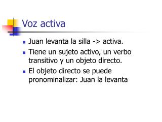 Voz activa