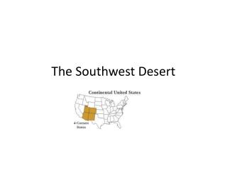 The Southwest Desert