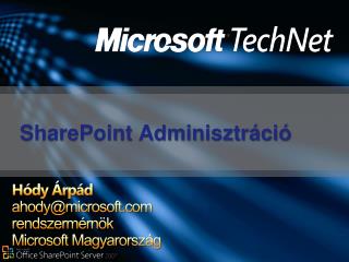 SharePoint Adminisztráció
