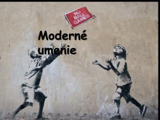 Moderné umenie