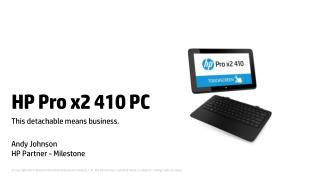 HP Pro x2 410 PC