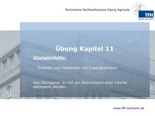 Übung Kapitel 11