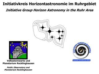 Initiativkreis Horizontastronomie im Ruhrgebiet