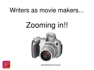 Writers as movie makers...