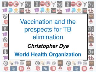 Vaccination and the prospects for TB elimination Christopher Dye World Health Organization