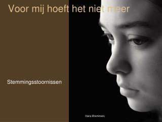 Voor mij hoeft het niet meer