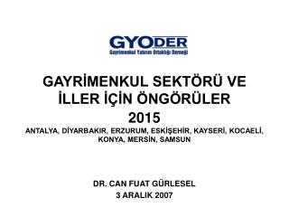DR. CAN FUAT GÜRLESEL 3 ARALIK 2007