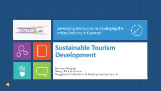 Sustainable Tourism Development