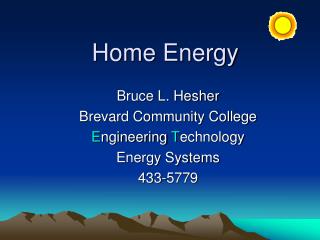 Home Energy