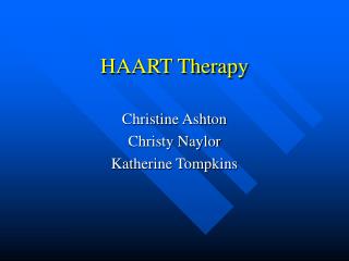 HAART Therapy