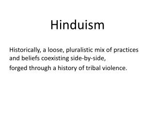 Hinduism