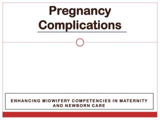 Pregnancy Complications