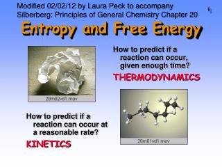 Entropy and Free Energy