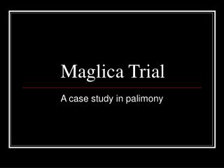 Maglica Trial